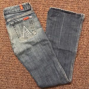 7 for all Mankind Bootcut Jeans